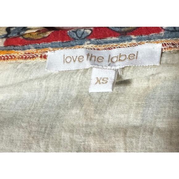 Anthropologie x Love The Label Floral Border Print Maxi Dress – XS - Picture 4 of 6